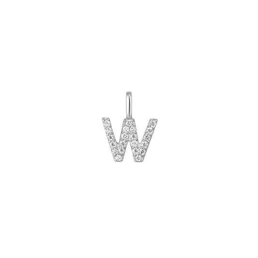 Letter W pendant