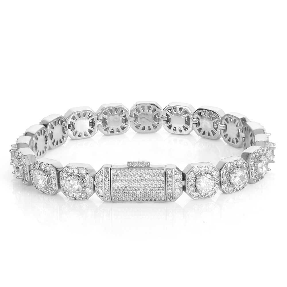 Rock Candy Bracelet Moissanite925Silver bracelet