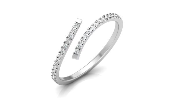 Lab Diamonds Minimalist 14K Ring - 图片 3